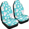 Car Seat Covers Cute Pink Carrot Pattern Front Easy Clean Accessories Comfortable Protect Custom Image Fashion