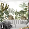 Wandteppiche Tropical Forest Home Decor Tapestry Wall Hanging Schlafsaal Hintergrund Dekoration Raum Ästhetik Bohemian Tapiz