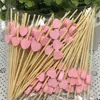 Forks 100 Counts Cocktail Sticks Toothpicks Party Supplies Frill Finger Fruits Sandwich Nibbles Home Wedding Cake Decor