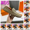 40Model Handmade de couro genuíno Sapatos casuais Marca de luxo 2023 MONS SOFERSOS DE DESIGNER