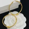 2024 Designer Knot Hoops oorbellen Dames Gouden sieraden Luxe Huggie Huggie Earring Classic Circle Circle Joodlery Charm Oorders Stud Oording Hot -7