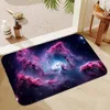 Carpets Carpet For Bed Room Mats 3D Planet Gorgeous Starry Sky Kitchen Absorbent Mat Outdoor Entrance Doormat Anime Rug Home Decoration