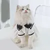 Hundkläder Stylish Pet Cat Princess Dress Summer Attraktiv klänning
