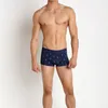 Pack de camions de 3 sous-tronc de coton étiré imprimé pour hommes Boxer Spandex Boxer Men Pantes Top Quality Underwear intime Mâle Male