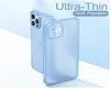 For IPhone PP Matte Cell Phone Cases 03mm Ultra Thin Slim Transparent Frosted Flexible Case Cover 14 13 12 mini 11 Pro Max X XS X7102598