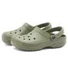 gratis verzending croc dames klomp designer sandalen kinderen schoenen mannen dames slippers glijbanen ontsnappen klassieke heren triple zwart witte waterdichte schoenen verpleegkunde