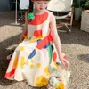 Элегантная мода Harajuku Slim Fit Детская одежда свободная повседневная салата