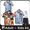 2024 2025 Japan Special Soccer Jerseys 23 24 Cartoon Isagi Atom Tsubasa Minamino Asano Doan Kubo Ito Vuxna Men Kids Kit Set Japanes Football Shirt Uniform