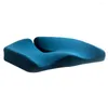 Poduszka bez poślizgu komfortowy ergonomiczne siedzenie dla bioder i bólu pleców biuro fotela memory pianka
