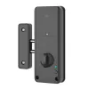 Lock Indoor Invisible Lock 6v No Drilling Design Support Gateway To Wifi For Wooden Door Electronic Smart Tuya Lock