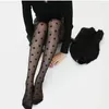 Women Socks Polka Dot Print Stocking Sexy Tights Classic Silk Stockings Thin Ladies Vintage Pantyhose Nightclub Female Hosiery