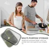 Bottiglie di stoccaggio Contenitore alimentare Fridge Case SPICE PER CASE PROVERVAZIONI DELL'ORRIZZATORE DI CUSCINE CASE CONTENITARI PP PP