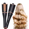 Lazy Curling Iron Automatic Perm Wet and Dry Rose Volume 22mm skadar inte Power Curler -håret