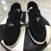 Casual Shoes Unisex Leather Flat Women Loafers Multiple Colour Suede Summer Walking Metal Lock Driving Man Cowhide