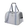 Cat Carriers Pet Carrier Bag med axelband Ventilerad hundresor handväska som bär för utomhusrescampingvandring