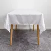 Tkanina stołowa el bankiet scena ślubna solidny kolor prostokątny gładki satynowy laminowany bawełna