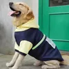 Hundkläder stor hoodie Autumn Winter Clothes Coat Samoyed Golden Retriever Kläddräkt overaller Sweatshirt Pet Costume