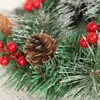 Decorative Flowers ABS Elegant Wreath Christmas Decor For Indoor Or Outdoor Decoration Garland