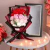 Fleurs décoratives 18pcs / ensemble Soap artificiel Fleur boutique Boutique de mariage petite amie copine cadeaux accessoires