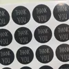 Party Decoration 100pcs 3cm "Thank You" Package Label Sticker For Handmade Bakery Cake Biscuit Products Wedding