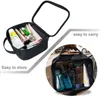 Косметические сумки Dome 2x Travel Clear Makeup Bag Organizer Прозрачный PVC Beautic Beauty Toomery Make Up Make Pouch Wash