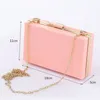 Stumi a tracolla di buona qualità Donne trasparenti Donne Acrilico Borsa Clutch Brand Brand Ladies Weight Wedding Female femmina