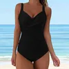 Swimwear féminin 1 pièce 2024 Femmes Sexy Swimsuit Push Up Bikini Brazilian Beachwear Summer Tankini Bathing maillot monokini