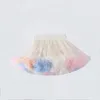 Üppige kleine Babymädchen Tutu-Rock für Kinder Kinder geschwollene Tüll Röcke für Mädchen geborene Party Prinzessin Mädchen Kleidung 1-15 Jahre B062 240325