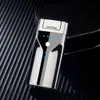 New Metal Outdoor Windproof Fast Charging Touch Sensing Dual Arc Lighter Long Lasting LED Power Display Portable Men's Gadgets