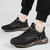 Casual Shoes 2024 Män Running Shoe Black Run Sport Man Top Quality Jogging Mens Soft Sole Outdoor Gym Boys