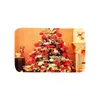 Carpets Christmas Home Decoration Floor Mats Door Caerpet Navidad Xmas Tree Pendant Ornaments 2024 Year