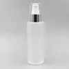 Storage Bottles 100ml Frosted Glass Emulsion Bottle Essential Oil Acrylic Lid Press Pump Head Liquid Foundation Empty Cosmetic