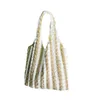 Evening Bags 28GD Women Pleated Tote Bag Bubble Fabric Shoulder Students Handbag Female Cloud Summer Beach-Bag Casual Underarm