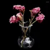 Vases 1:12 Dollhouse Miniature Flowerpot Vase Vase Glass Basin DIY MEUBLES TOYS