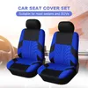 Автомобильные сиденья крышки Auto Embroidery Universal Fit Большинство автомобилей Pad Protector для автомобильных внедорожных аксессуаров