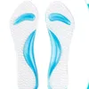 Ortopedisk silikoninsulor Höga klackar Fotkudde båge Supportskor Kuddar Transparent antislip Massage Metatarsal Cushionfoot Cushion Arch Support for Shoes