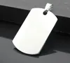 Dog Tag Wholesale Military en acier inoxydable en acier inoxydable ID PENDANT PENDANT SN2110