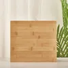 Keukenopslag bamboe houten geel gemaakt theezakje doos voortreffelijk ambacht vloeiende lijn grote capaciteit houder