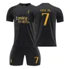 2324 Real Madrid Jersey Away Children Adult Set Cristiano Ronaldo