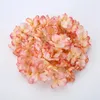 Fleurs décoratives 5pcs 3 fourchettes Hortensia artificielle Hortensia Fake Wedding Decoration DIY Garden extérieur décoration intérieure Arrangez les accessoires