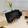 Storage Bags Clear Travel Makeup Square Cosmetic Bag Portable Pouch For Women And Girls