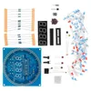 Clocks Accessories LED Electronic Kit Table Clock DIY Digital Desktop Alarm For Bedrooms Indoor Making