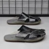 Slippers Plus Size Genuine Leather Men Beach Summer Sandals Home Outdoor Casual Walking Flip Flops Shoes