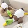 70-110cm Kawaii Soft Big Duck Plush Toy Cute Large Goose Sleep Pillow Stuffed Animal Great Sofa Cushion Children Gift Room Decor 240402