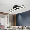 Luces de techo moderna lámpara de accesorio de montaje de altura de lavado de luz led dimmable moderno para el vestíbulo de dormitorio 6000K 24W