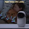 Övervakare VB801 Baby Monitor Video Recorder Pan Tilt Camera 2.4G Trådlös tvåvägs Audio Night Vision Security Surveillance Cam Babysitter