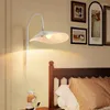 Wall Lamps Minimalist Bedroom Adjustable Rotating Reading Lamp Modern Nordic Bedside Living Room Lights Indoor Lighting