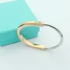 18K Rose Gold Bracelet Designer lock bracelet Designer jewelry woman TC High Edition jewlery designer for women mans have diamond lock Designer Bracelet sister gift