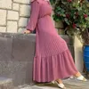 Vêtements ethniques Robe modeste pour les femmes musulmanes 2024 MARIFON ABAYAS ROBES PLAIS