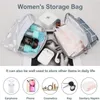 Torby do przechowywania Kobiety Dziewczyny sanitarna torba na serwetkę przenośne wielokrotne użycie menstruacyjne podkładki menstruacyjne Multifunkcjonalne mini kosmetyczne organizator kablów kablowych
